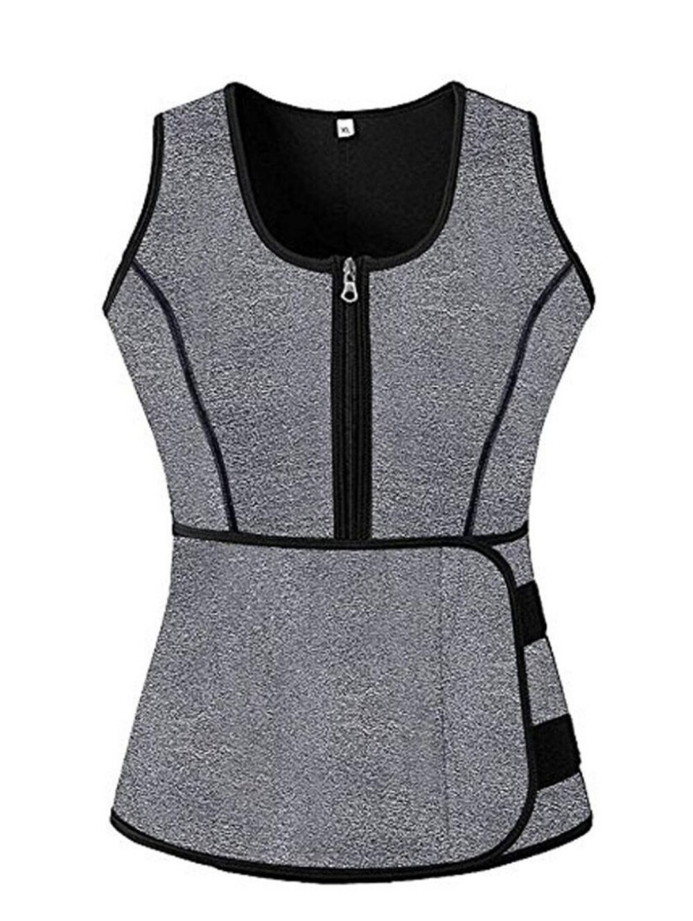 Women’s Neoprene Sweat Vest Waist Trainer Zip Workout Shaper S-5XL NWT